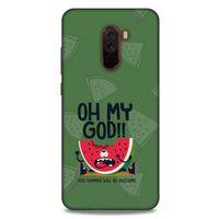 Frutix Karpuz 02 Xiaomi Pocophone F1 Kılıf Desenli Silikon