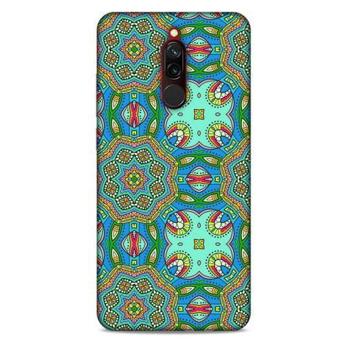 Ethnic Culture (99) Xiaomi Redmi 8 Kılıf Silikon Kapak Desenli