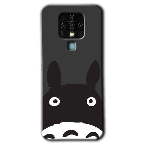 Tecno Camon 16 Kılıf HD Desen Baskılı Arka Kapak - Şaşkın Eşek + Kırılmaz Cam