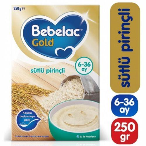Bebelac Bebelac Gold Sütlü Pirinçli Kaşık Maması 250 Gr