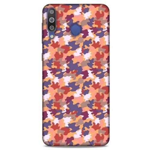 Kamuflaj 45 Samsung Galaxy M30 Kılıf Silikon Kapak