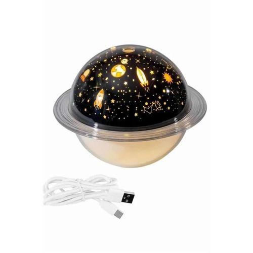 Aromaterapi Hava Nemlendirici Gece Lambası Uzay Model Satürn Oda Kokusu