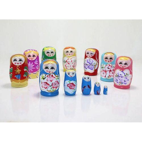 5'li Ahşap Matruşka