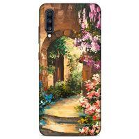 Cityx (50) Samsung Galaxy A70s Kılıf Silikon Kapak Desenli