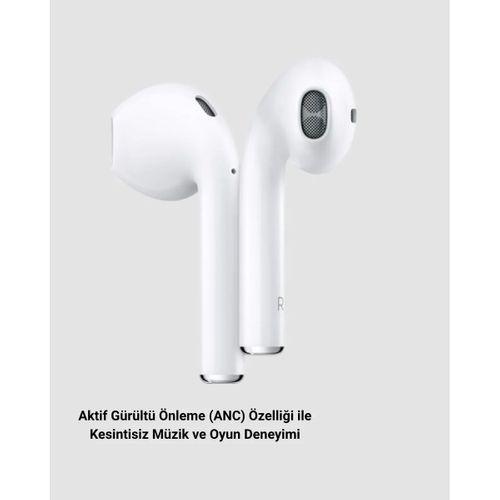 Aktif Gürültü Önlemeli Rgb Işıklı Kablosuz Kulak Üstü Kulaklık
