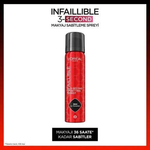 Loreal Paris Loreal Paris Infaıllıble Makyaj Sabitleme Sprey 75 Ml