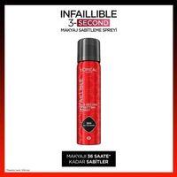 Loreal Paris Loreal Paris Infaıllıble Makyaj Sabitleme Sprey 75 Ml