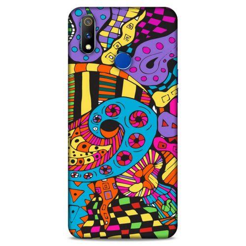 Lopard Casper Via S Uyumlu Kılıf Soyut Sanat (23) Baskılı Ultra Koruma Kılıfı