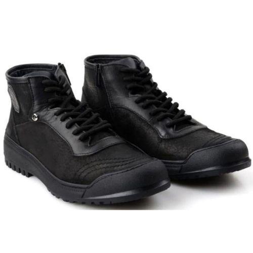 Pierre Cardin 382105 Erkek Kürklü Fermuarlı Deri Bot