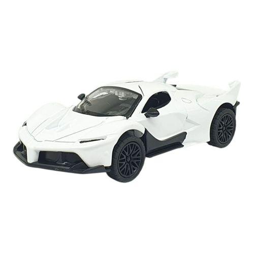 Çek Bırak Metal Arabalar 13 cm - SR2212- Beyaz