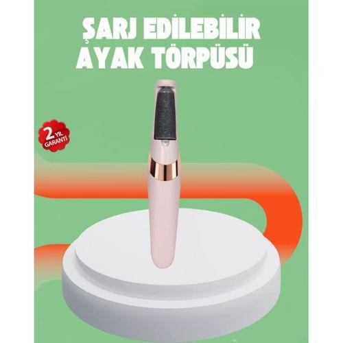 Elektrikli Ayak Törpüsü Usb Şarjlı Nasır Ve Kallus Giderici
