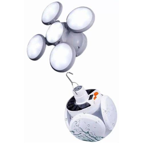 5 Kanatlı Bahçe Aydınlatma Led Askılı Solar Güneş Enerji Usb Sarjlı