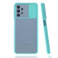 Lopard Samsung Galaxy A32 4G Uyumlu Kılıf Kamera Lens Korumalı Lensi Kapak