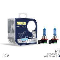 Niken 12V H11 55W Beyaz Işık Ampul PG319-2 5000K