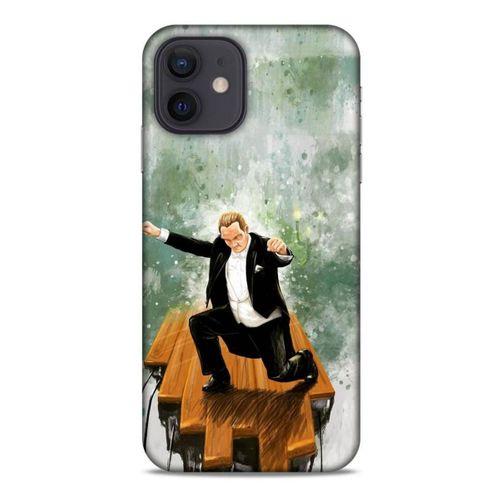 Apple iPhone 12 Kılıf Atatürk (42) Rugged Armor Kılıf Yeşil Tasarım