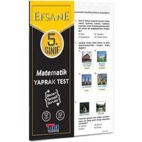 5.Sınıf Efsane Matematik Yaprak Test Açı Yayınları