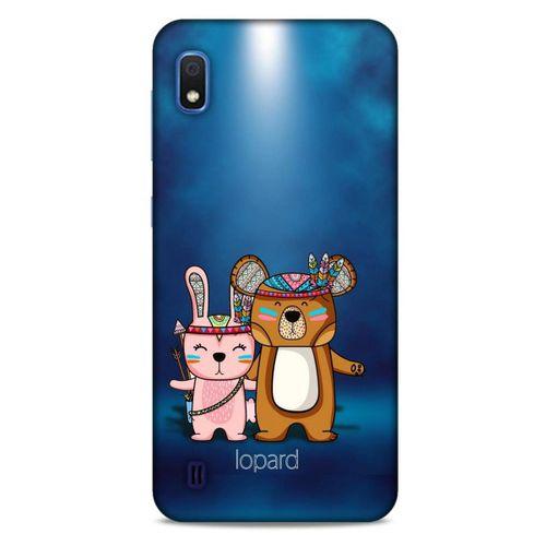 Samsung Galaxy A10 Kılıf FunnyMaX (2) Kabı Lacivert Beyaz