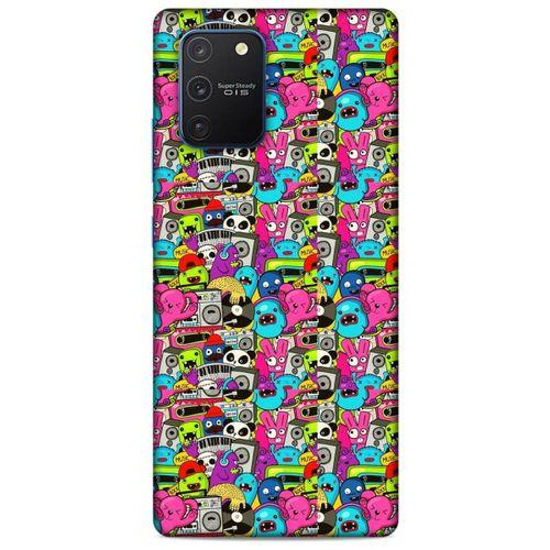 Graffitix (34) Desenli Silikon Kapak Samsung Galaxy S10 Lite Kılıf