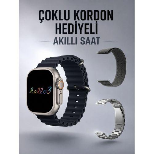 Akıllı Saat Yeni Nesil Bluetooth Bağlantılı Uyku Sağlık Takibi Gps Ve Nfc Uyumlu