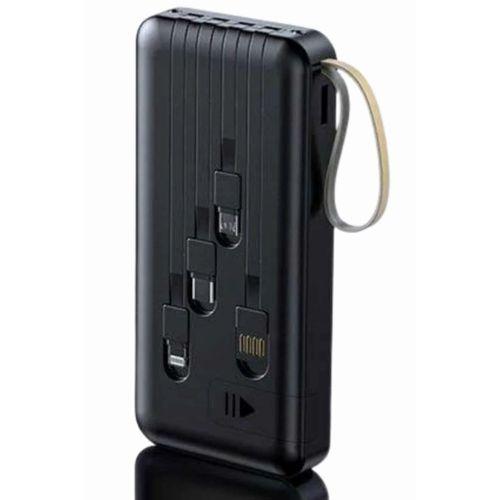 4 Çıkışlı 20.000 Mah Powerbank Uzun Pil Ömürlü Taşınabilir