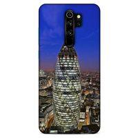 Xiaomi Redmi Note 8 Pro Kılıf Dünya Mimarisi (34) Slim Armor Kılıf Mary Axe Londra
