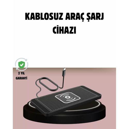 Manyetik Kablosuz Araç Şarj Cihazı – Hızlı Şarj, Kaymaz Taban, Güvenli Kullanım