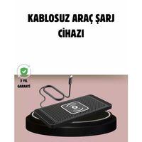 Manyetik Kablosuz Araç Şarj Cihazı – Hızlı Şarj, Kaymaz Taban, Güvenli Kullanım