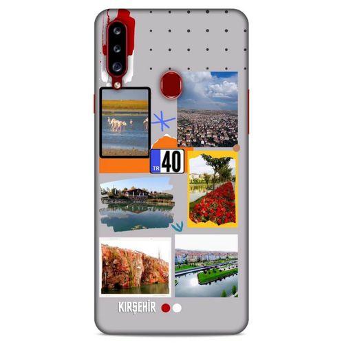 Lopard Samsung Galaxy A20s Uyumlu Kılıf Şehirli ※ (40) Kırşehir Fit Silikon Kılıf