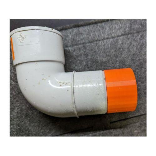 50mm PVC Boru için Erkek Uzatma 3D Baskı (Bu ürün Sadece Plastik parçadır - Almadan Önce Soru Sorabilirsiniz)