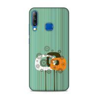Casper Via F3 Kılıf Soyut Bahar Arka Kapak Silikon Koruma Full Koruyucu
