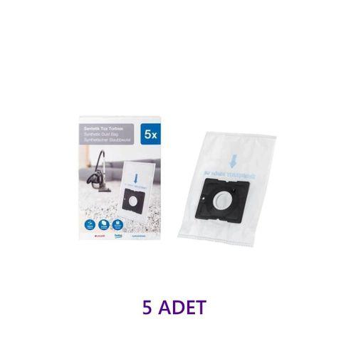 Arçelik Uyumlu Elektrikli Süpürge S 4960 S 4961 S 4962 Bks 1911 Bks 1912 Bks 1913 Toz Torbası 5 Adet - Royaleks
