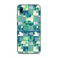 Huawei P20 Lite Uyumlu Kılıf Insomnia (39) Liquid Crystal Kılıf Yaprak
