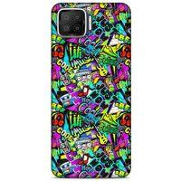 Graffitix (9) Desenli Silikon Kapak Oppo A73 Kılıf