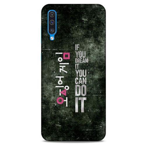 Samsung Galaxy A30s Uyumlu Kılıf Squid Game (35) Fit Design Kılıf Shou