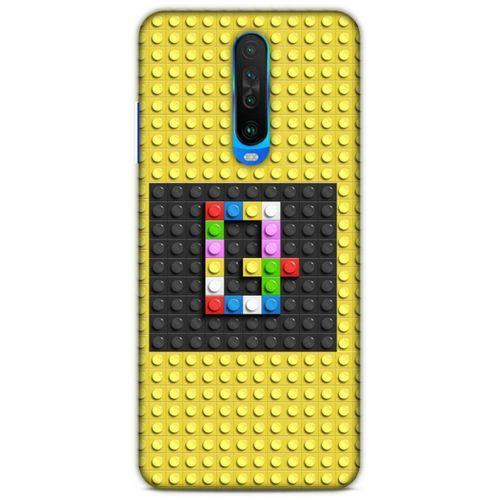 Lopard Xiaomi Redmi K30 Uyumlu Kılıf BloX (38) Neo Hybrid Kılıf Q Harfi