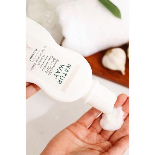 OtacI Natur Way Kokusuz Saç Kremi 300 ml – Sarımsak ve Bitki Özlü, Saç Onarıcı ve Güçlendirici, Günlük Kullanım İçin