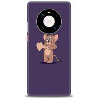 Huawei Mate 40 Pro Kılıf HD Baskılı Kılıf - Aşık Jerry + Tam Ekran Koruyucu