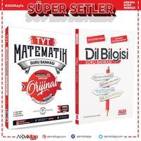 Orijinal TYT Matematik ve AKM Dil Bilgisi Soru Bankası Seti 2 Kitap