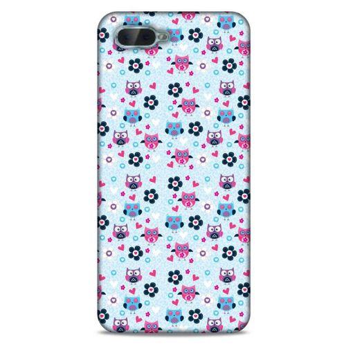 Baykuşlar (4) Desenli Silikon Kapak Telefon Kabı Oppo Rx17 Neo Kılıf