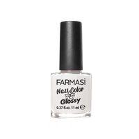 Farmasi Nail Color Glossy Klasik Oje 11 ml - 02 Pure White