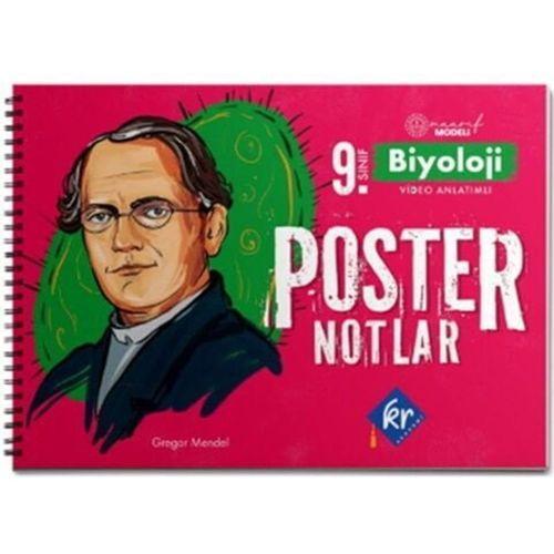 9. Sınıf Biyoloji Maarif Modeli Poster Notları KR Akademi