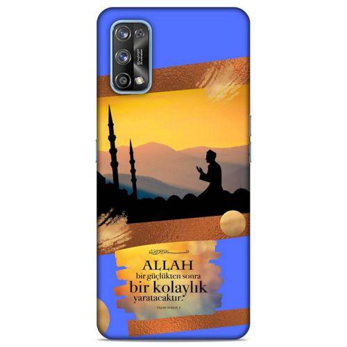 Lopard Oppo Realme 7 Pro Uyumlu Kılıf Ramazan (15) Baskılı Antişok Kılıf