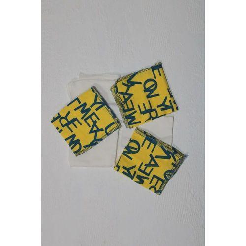 7 Adet Erkek Bebek Ağız Silme Mendili 100% Pamuk