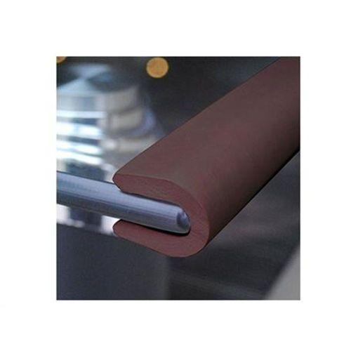 U Tipi Kauçuk Kenar Koruyucu Kahverengi 2 Metre Ve Çift Taraflı Bant