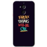General Mobile GM 8 Kılıf HD Desen Baskılı Arka Kapak + Temperli Cam - Everything