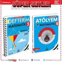 Arı Yayınları 5.Sınıf Matematik Akıllı Defteri ve Atölyem Seti 2 Kitap