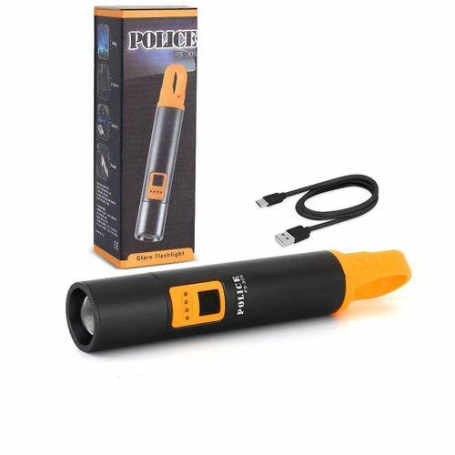 Police Ps-305 Şarjlı Göstergeli Askılı Zoomlu Tamirci El Feneri
