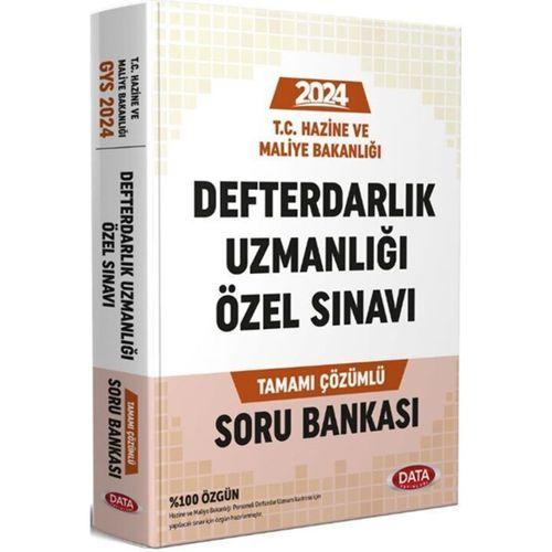 2024 Hazine ve Maliye Bakanlığı Defterdarlık Uzmanlığı Sınavı Soru Bankası Data Yayınları