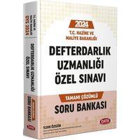 2024 Hazine ve Maliye Bakanlığı Defterdarlık Uzmanlığı Sınavı Soru Bankası Data Yayınları