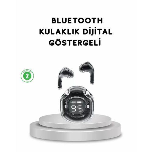Bluetooth 5.3 Kablosuz Kulaklık Hifi Stereo Ve Ekstra Bass Dijital Ekranlı